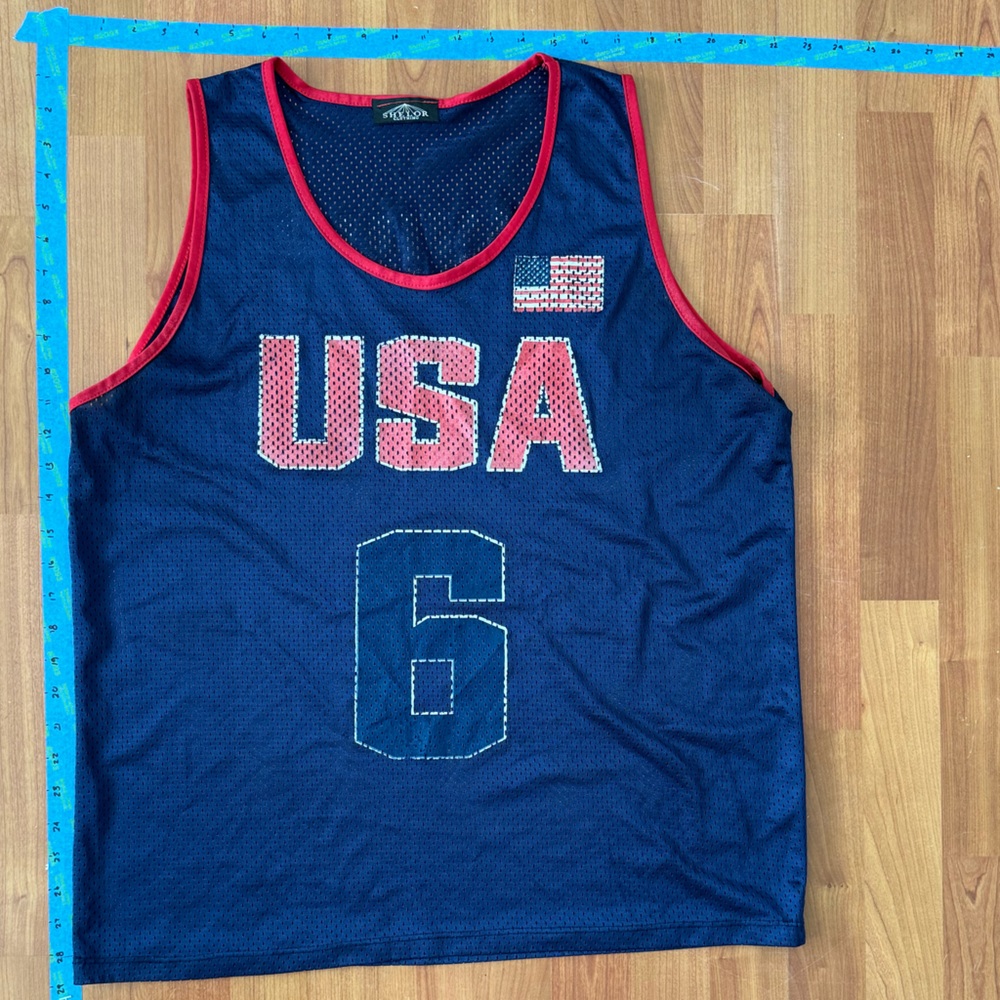 Patrick Ewing Team USA Olympics Pinny.